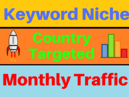provide Keyword Targeted Monthly Website Traffic